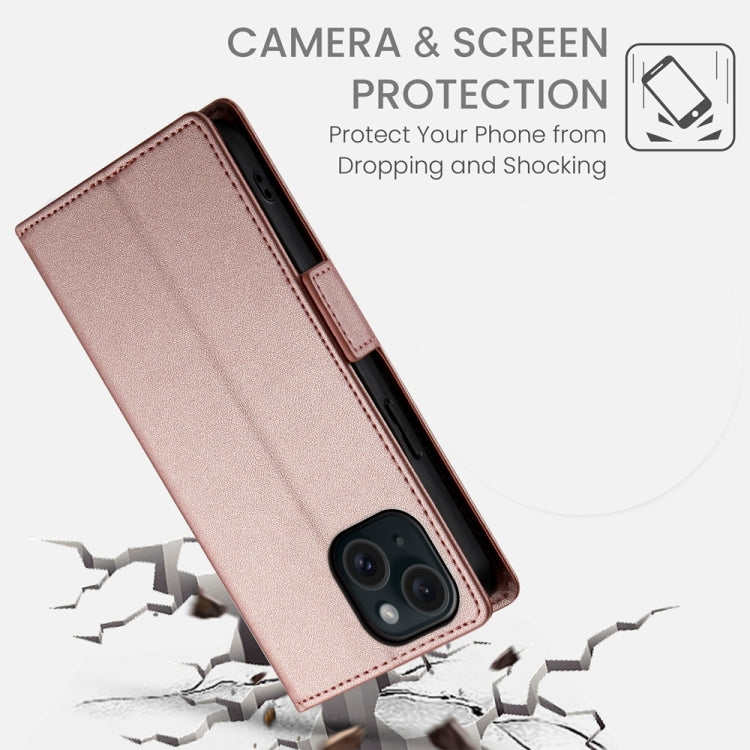 Side Buckle Magnetic Frosted Leather Phone Case