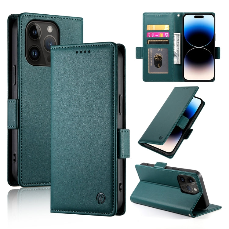 Side Buckle Magnetic Frosted Leather Phone Case