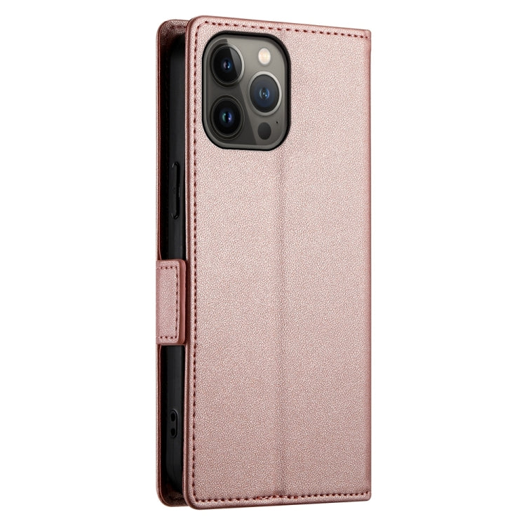 Side Buckle Magnetic Frosted Leather Phone Case