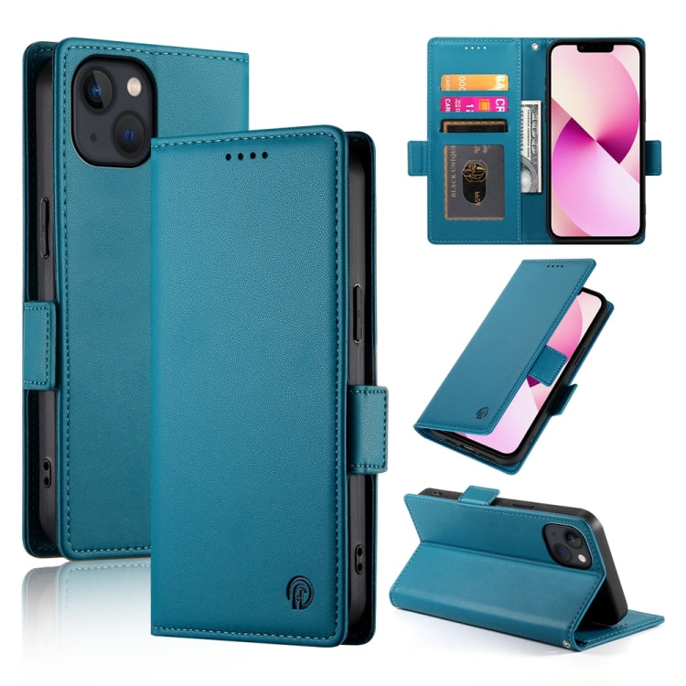 Side Buckle Magnetic Frosted Leather Phone Case