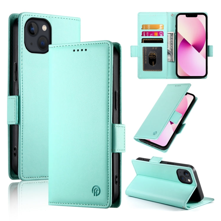 Side Buckle Magnetic Frosted Leather Phone Case