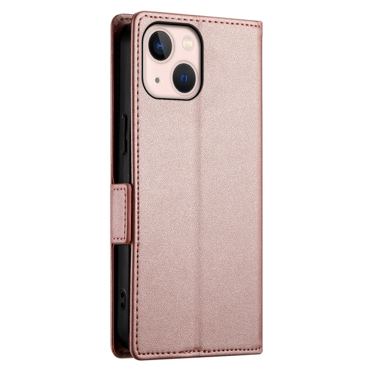 Side Buckle Magnetic Frosted Leather Phone Case