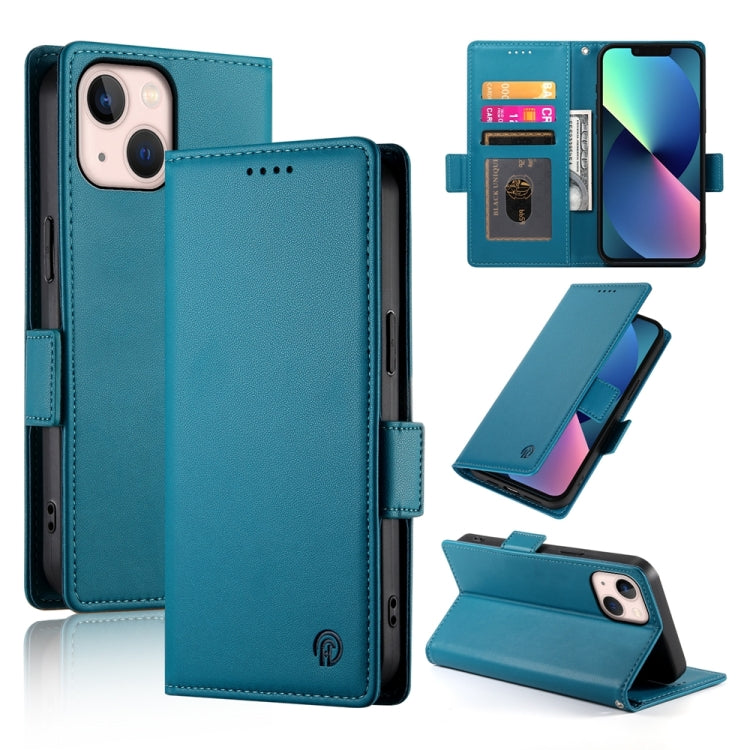 Side Buckle Magnetic Frosted Leather Phone Case