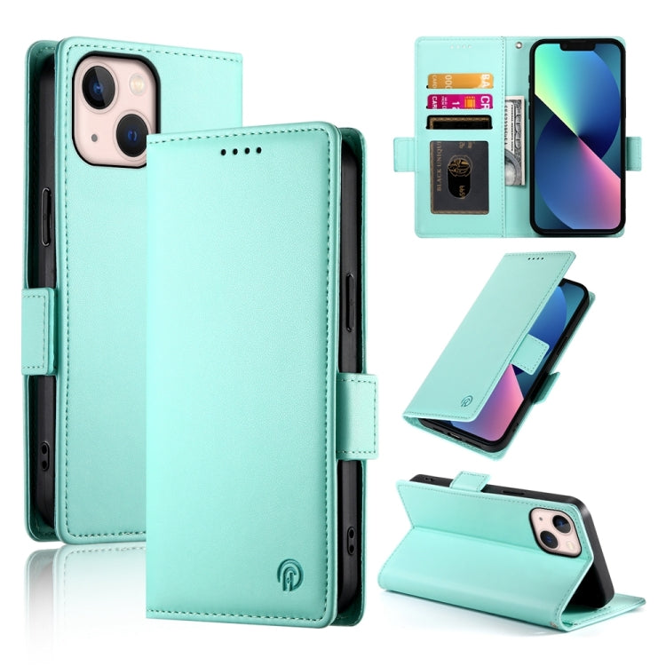 Side Buckle Magnetic Frosted Leather Phone Case