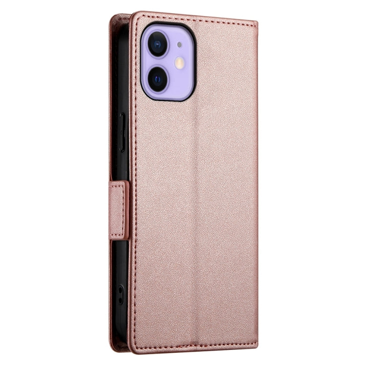 Side Buckle Magnetic Frosted Leather Phone Case