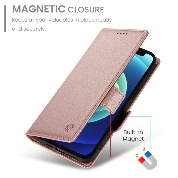 Side Buckle Magnetic Frosted Leather Phone Case