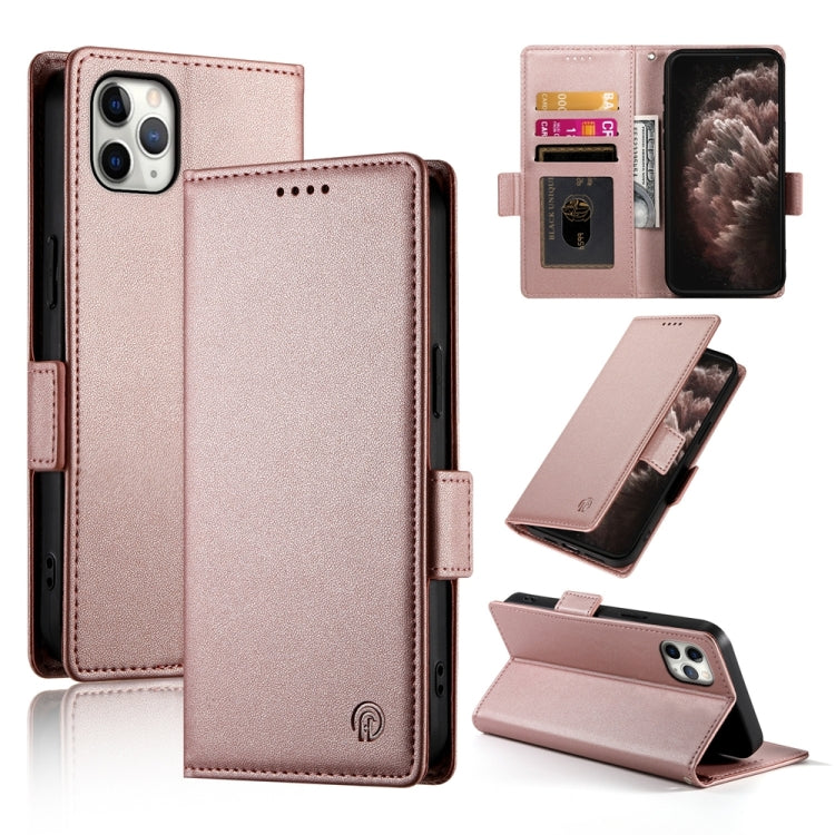Side Buckle Magnetic Frosted Leather Phone Case
