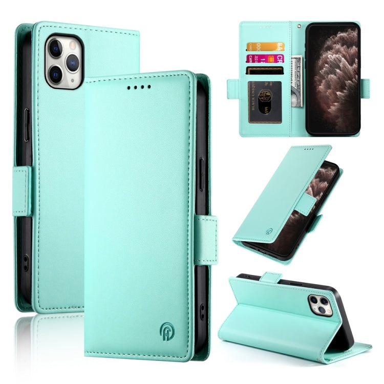 Side Buckle Magnetic Frosted Leather Phone Case