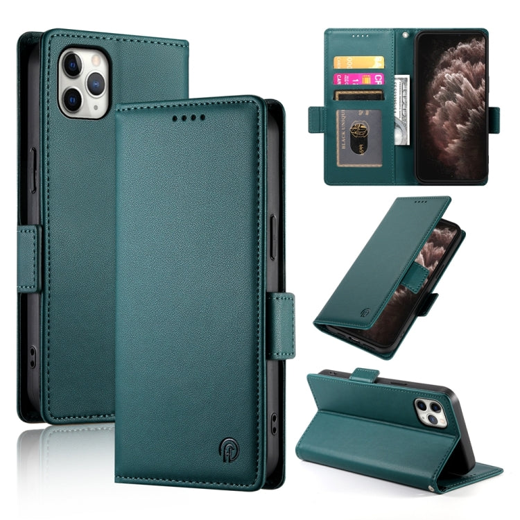 Side Buckle Magnetic Frosted Leather Phone Case