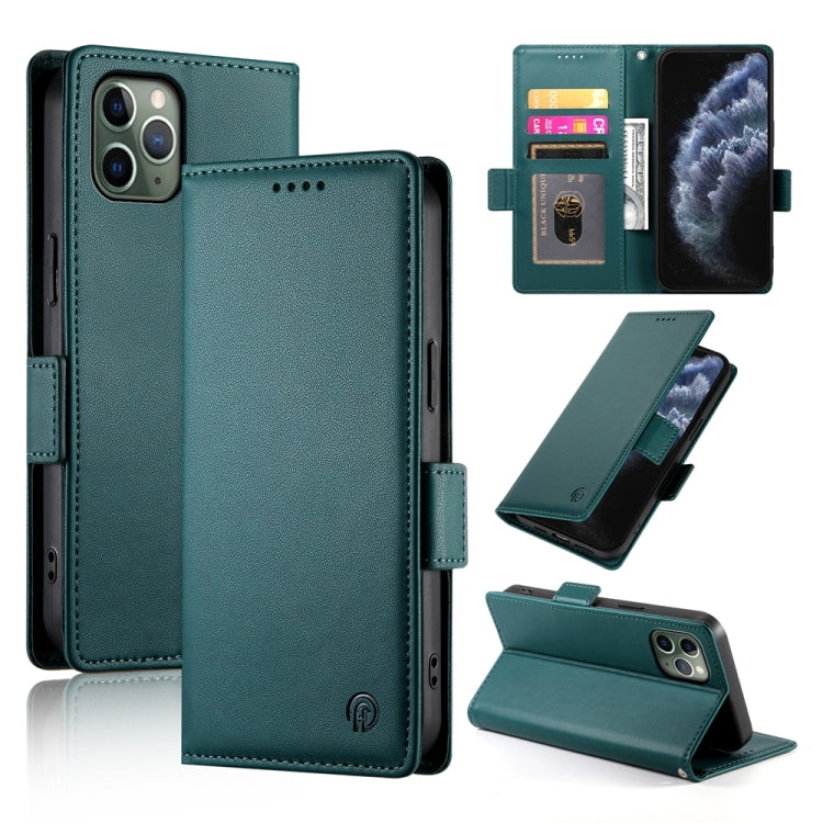 Side Buckle Magnetic Frosted Leather Phone Case