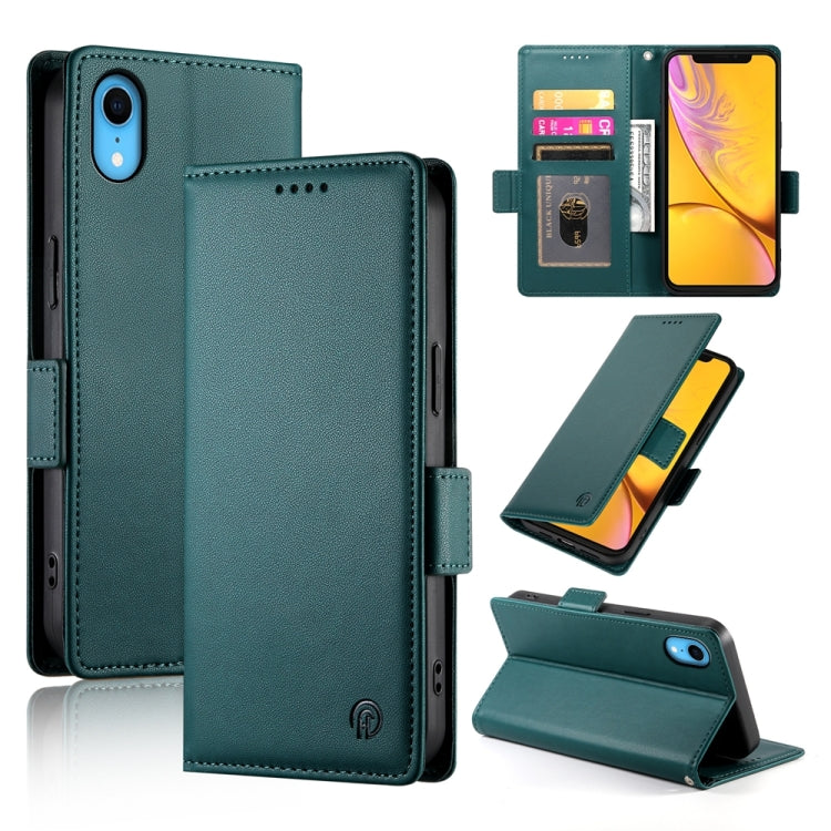 Side Buckle Magnetic Frosted Leather Phone Case