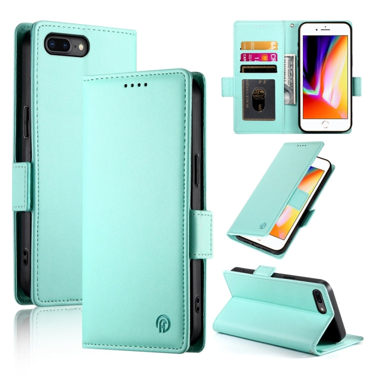 Side Buckle Magnetic Frosted Leather Phone Case