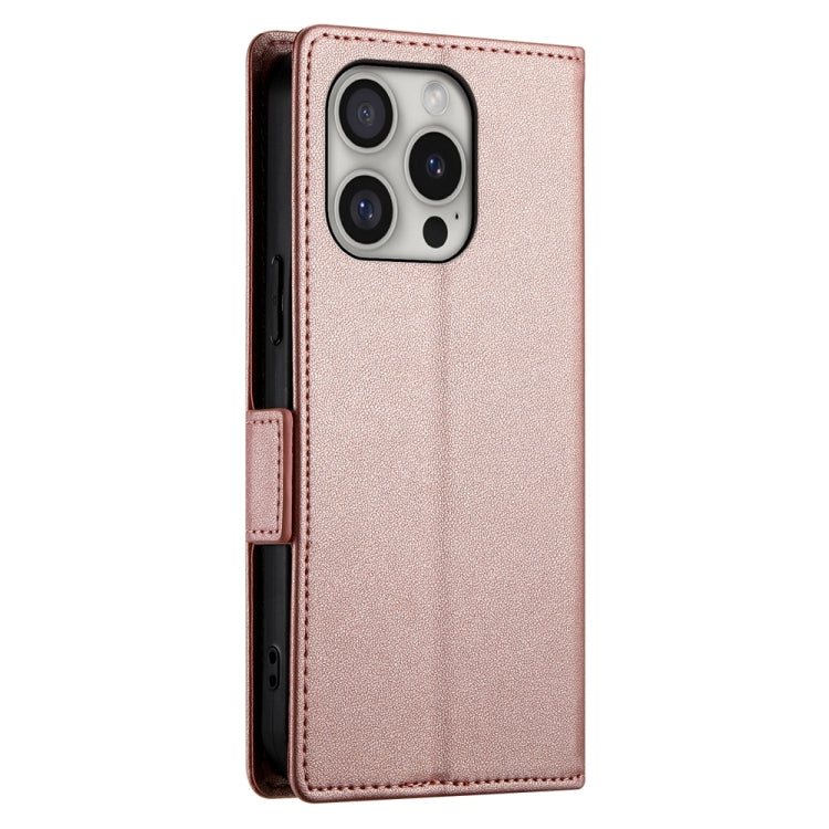 Side Buckle Magnetic Frosted Leather Phone Case