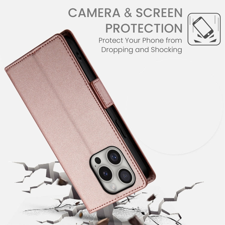 Side Buckle Magnetic Frosted Leather Phone Case