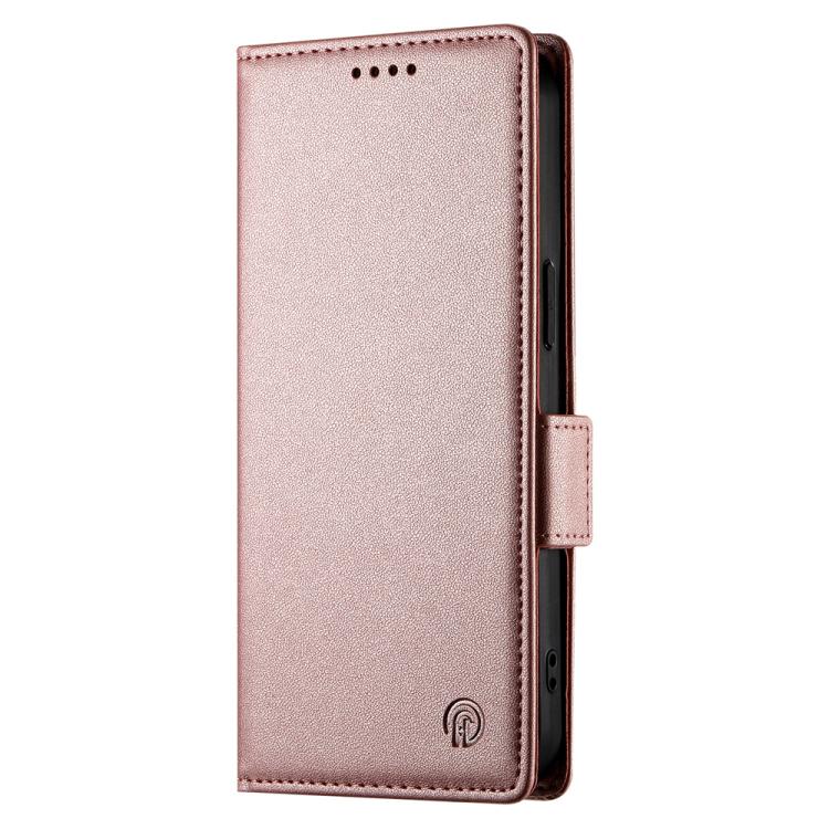 Side Buckle Magnetic Frosted Leather Phone Case