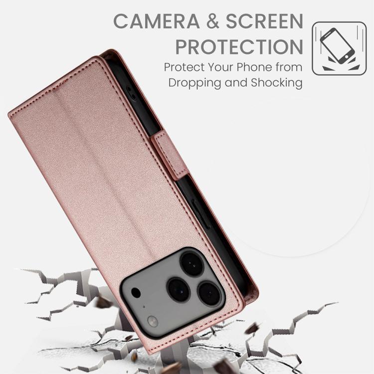 Side Buckle Magnetic Frosted Leather Phone Case