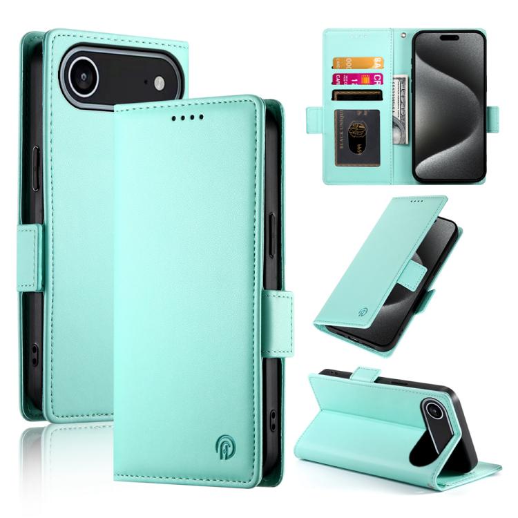 Side Buckle Magnetic Frosted Leather Phone Case