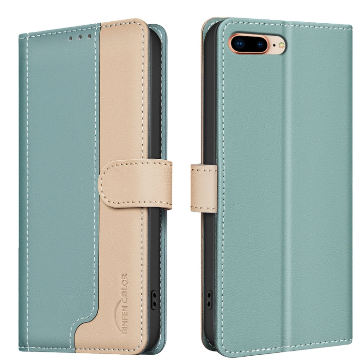 Color Matching RFID Anti-theft Leather Phone Case, For iPhone XR, For iPhone XS Max, For iPhone 8 Plus / 7 Plus