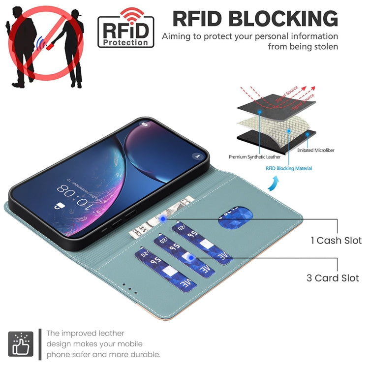 Color Matching RFID Anti-theft Leather Phone Case, For iPhone XR, For iPhone XS Max, For iPhone 8 Plus / 7 Plus