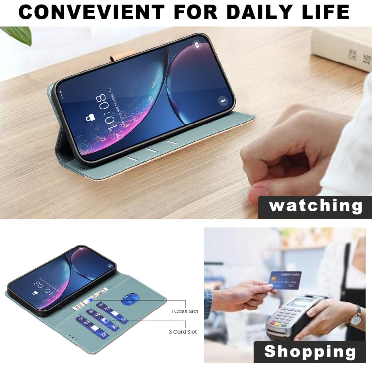 Color Matching RFID Anti-theft Leather Phone Case, For iPhone XR, For iPhone XS Max, For iPhone 8 Plus / 7 Plus