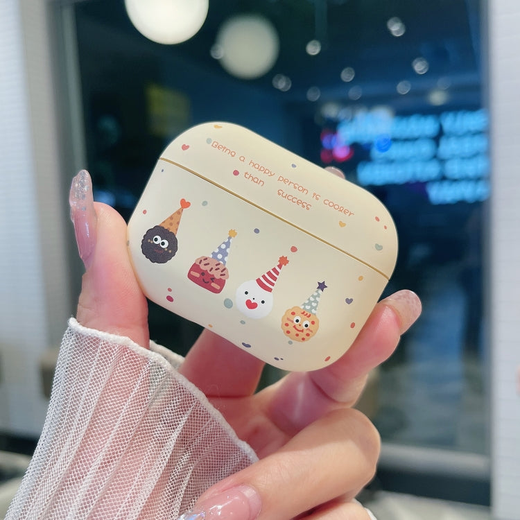 Cookies Pattern Earbuds Box Frosted TPU Case, For AirPods Pro 2, For AirPods 3, For AirPods Pro, For AirPods 2 / 1