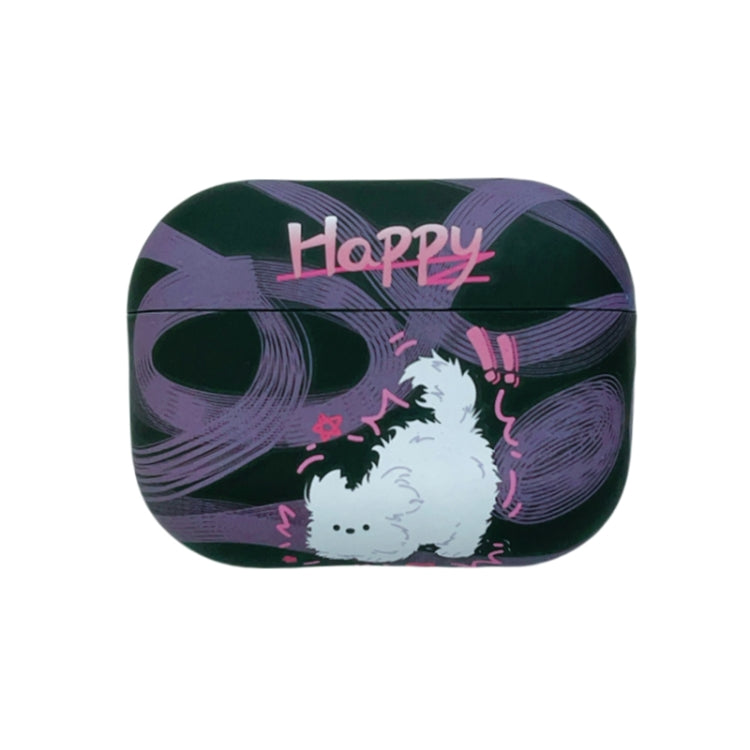 Cat and Dog Pattern Earbuds Box Frosted TPU Case, For AirPods Pro 2, For AirPods 3, For AirPods Pro, For AirPods 2 / 1