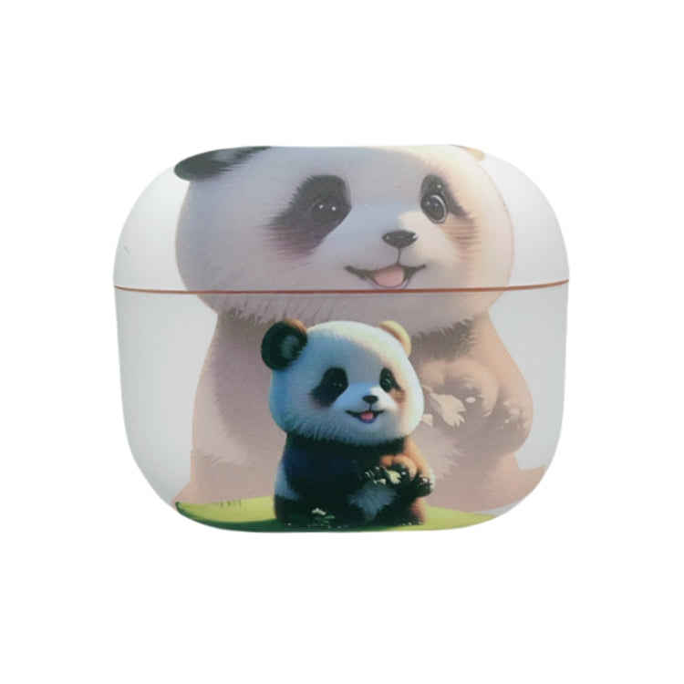 Étui en TPU givré pour écouteurs Motif Panda Fantôme, pour AirPods Pro 2, AirPods 3, AirPods Pro, AirPods 2/1