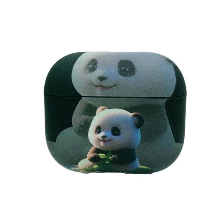 Étui en TPU givré pour écouteurs Motif Panda Fantôme, pour AirPods Pro 2, AirPods 3, AirPods Pro, AirPods 2/1