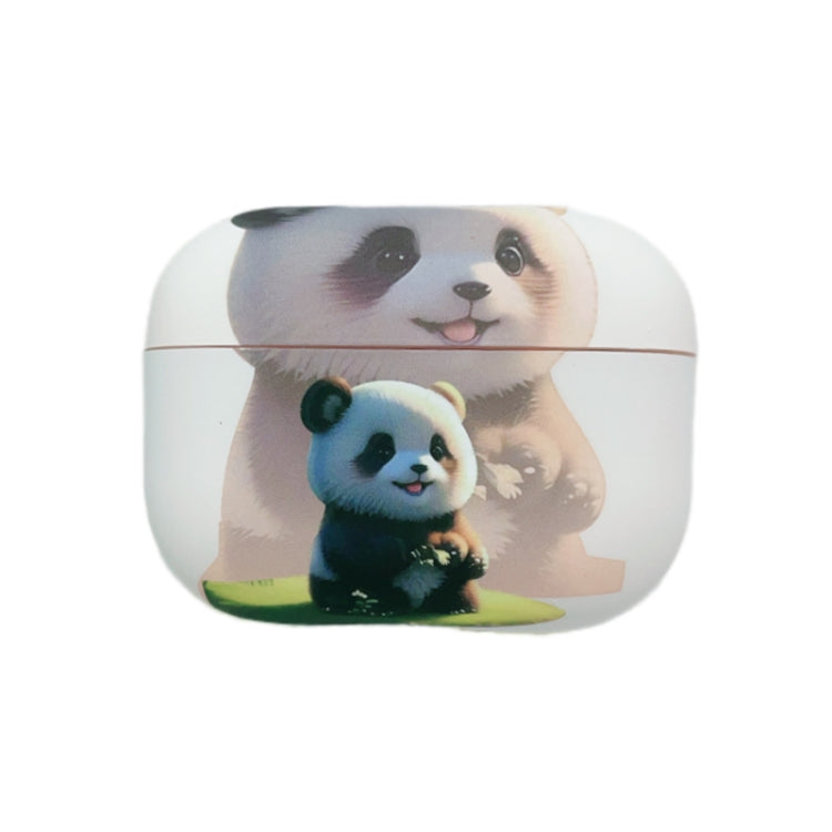 Étui en TPU givré pour écouteurs Motif Panda Fantôme, pour AirPods Pro 2, AirPods 3, AirPods Pro, AirPods 2/1