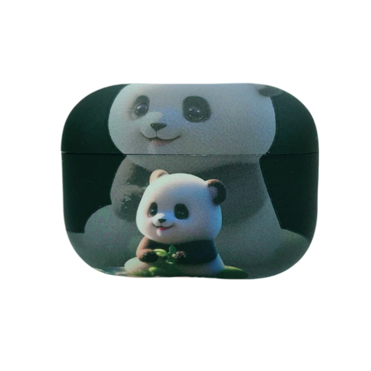 Étui en TPU givré pour écouteurs Motif Panda Fantôme, pour AirPods Pro 2, AirPods 3, AirPods Pro, AirPods 2/1