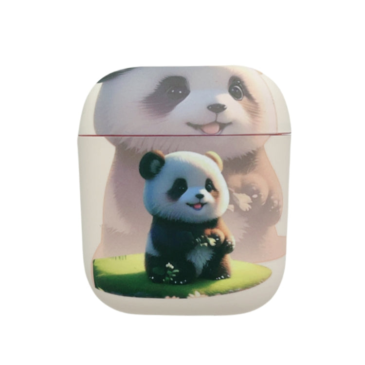 Étui en TPU givré pour écouteurs Motif Panda Fantôme, pour AirPods Pro 2, AirPods 3, AirPods Pro, AirPods 2/1