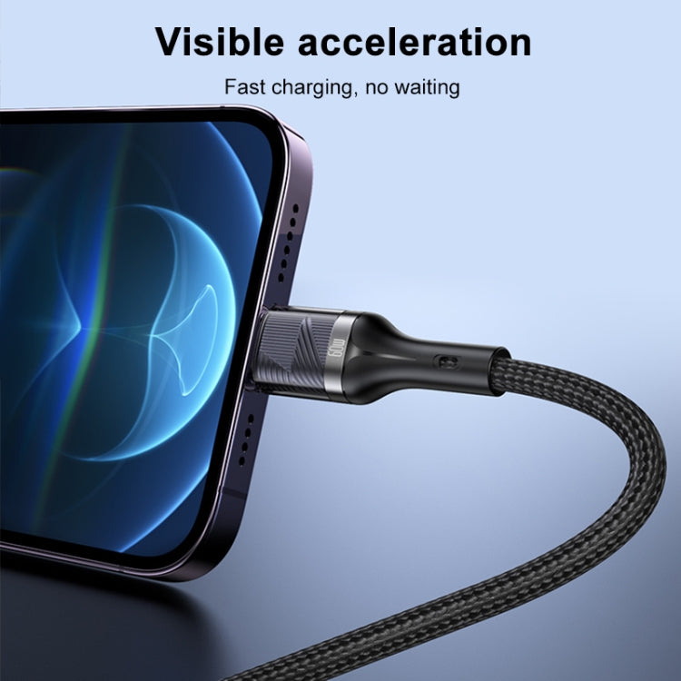 Câble de données et de charge rapide 2 en 1 Yesido CA165C 60 W USB + USB-C / Type-C vers USB-C / Type-C, CA165C