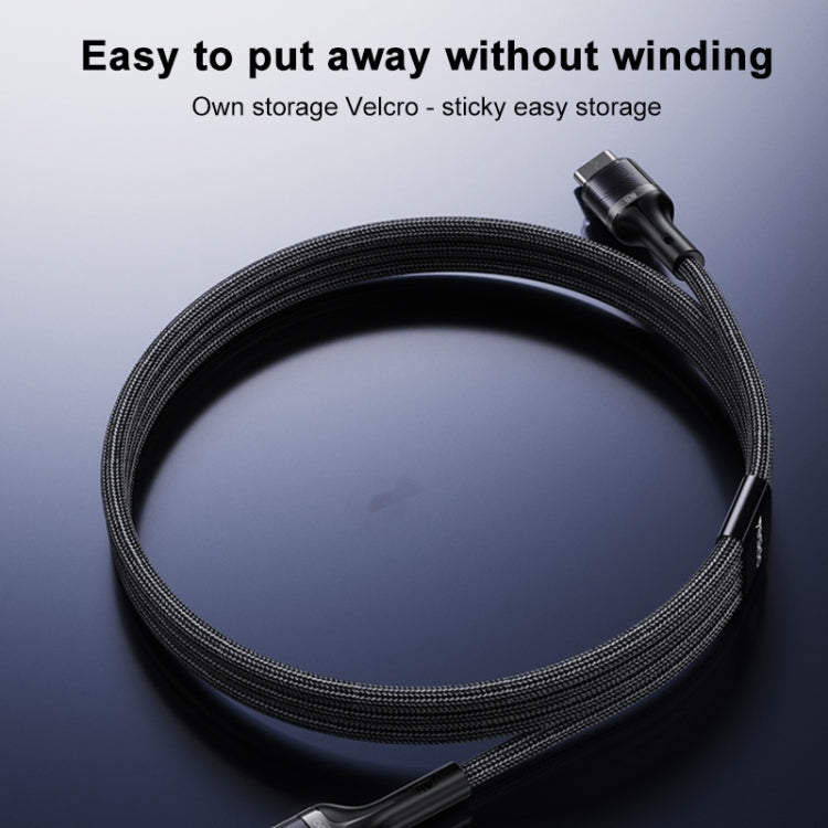 Câble de données et de charge rapide 2 en 1 Yesido CA165C 60 W USB + USB-C / Type-C vers USB-C / Type-C, CA165C