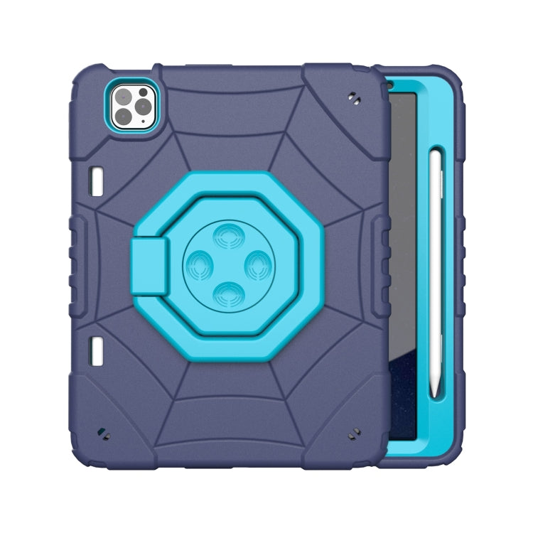 Spider Turntable Handle Stress Relief Tablet Case, For iPad 10th Gen 10.9 2022, For iPad Pro 11 2022 / 2021 / 2020