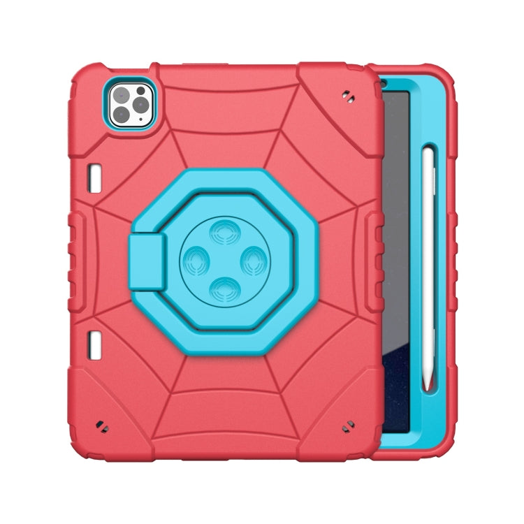 Spider Turntable Handle Stress Relief Tablet Case, For iPad 10th Gen 10.9 2022, For iPad Pro 11 2022 / 2021 / 2020