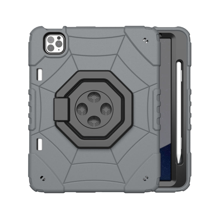 Spider Turntable Handle Stress Relief Tablet Case, For iPad 10th Gen 10.9 2022, For iPad Pro 11 2022 / 2021 / 2020