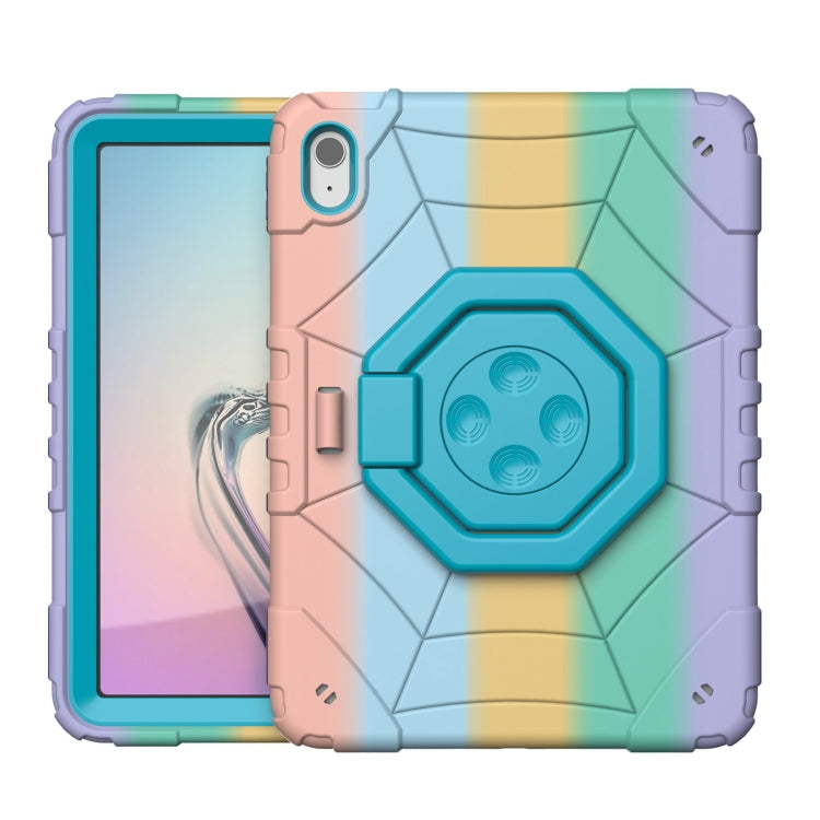 Spider Turntable Handle Stress Relief Tablet Case, For iPad 10th Gen 10.9 2022, For iPad Pro 11 2022 / 2021 / 2020