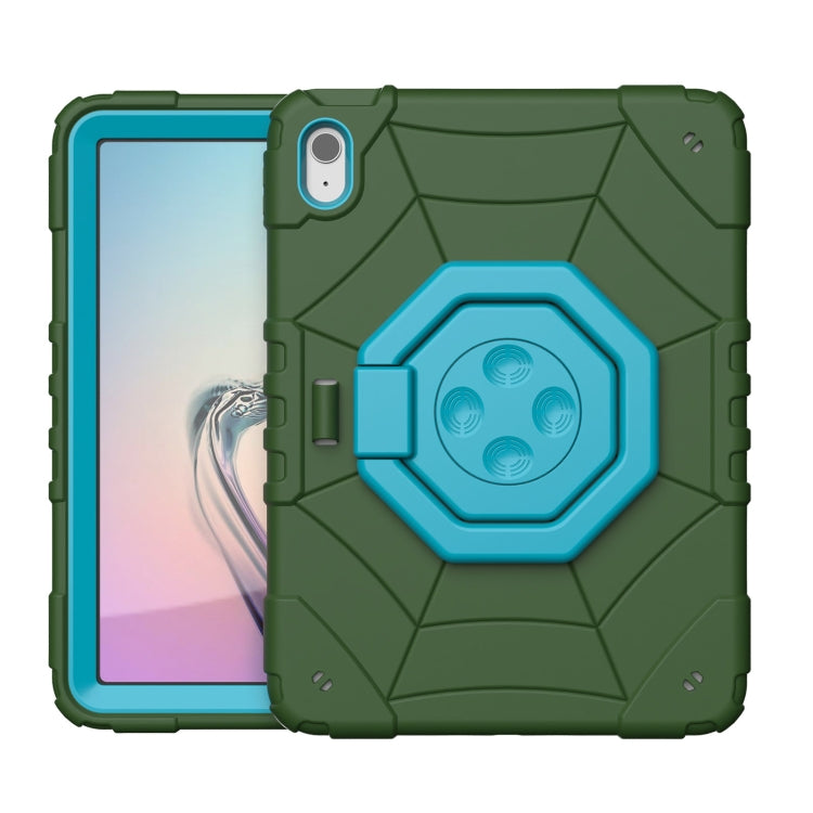 Spider Turntable Handle Stress Relief Tablet Case, For iPad 10th Gen 10.9 2022, For iPad Pro 11 2022 / 2021 / 2020