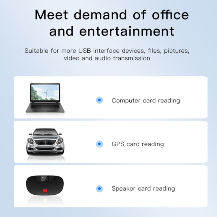 Yesido GS20 USB 2.0 to TF Card Portable Mini OTG Card Reader, GS20