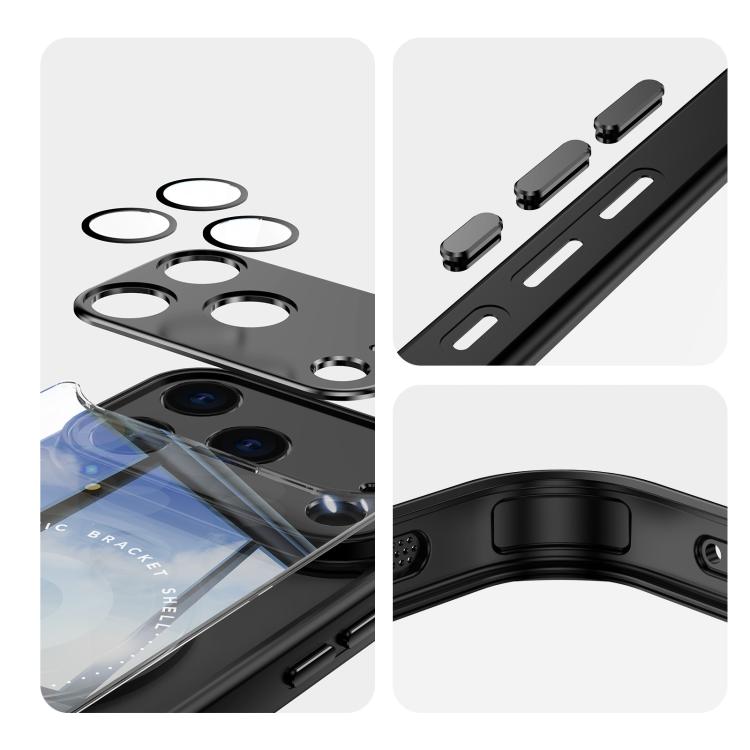 360 Holder Magsafe Acrylic Hybrid TPU Phone Case