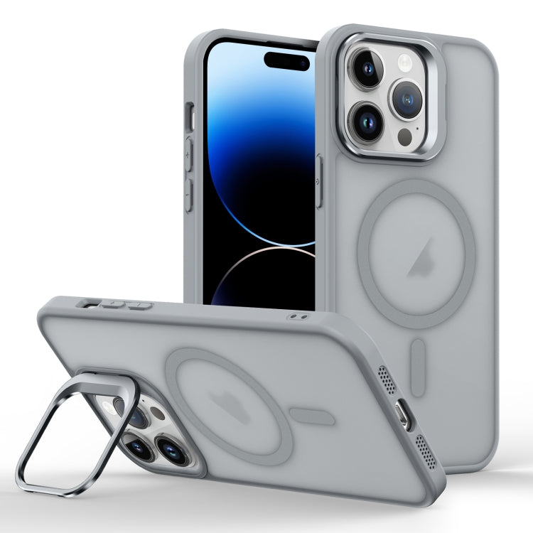 Skin Feel Lens Holder Magsafe Phone Case, For iPhone 14 Pro, For iPhone 14 Pro Max, For iPhone 13 Pro Max