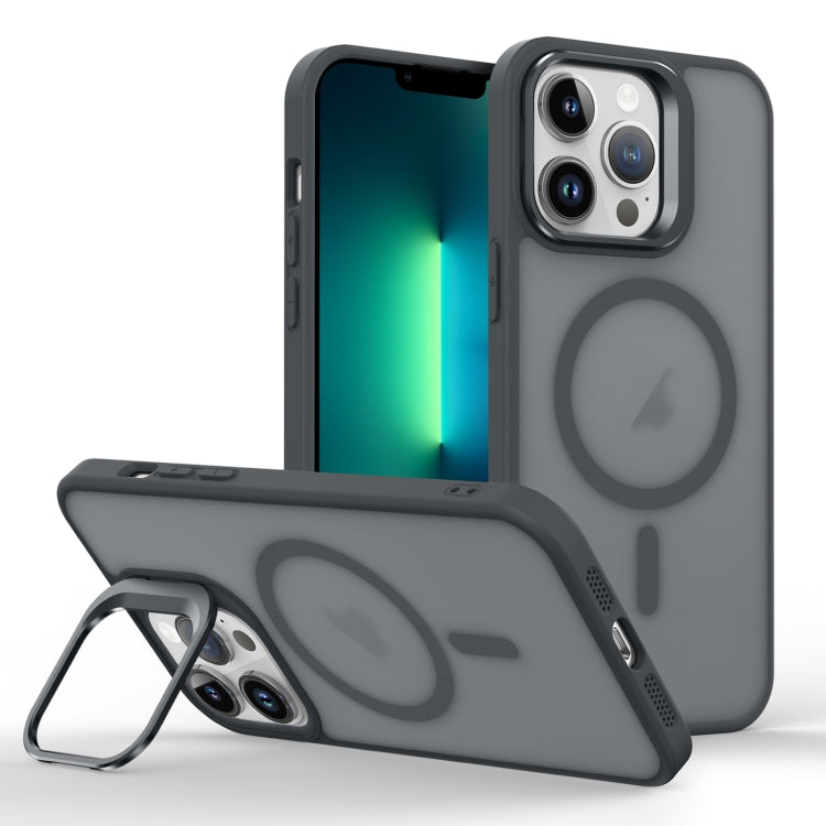 Skin Feel Lens Holder Magsafe Phone Case, For iPhone 13 Pro, For iPhone 13, For iPhone 13 mini