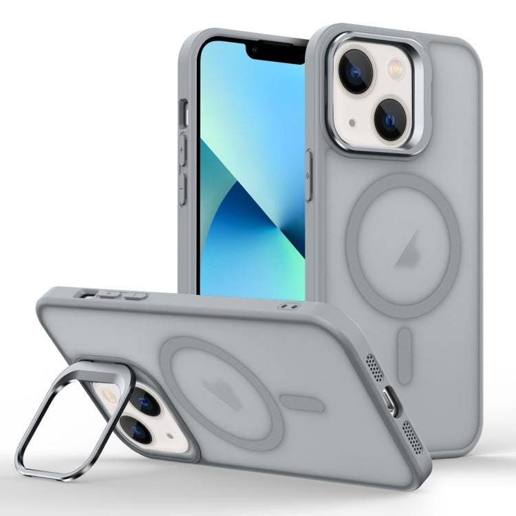 Skin Feel Lens Holder Magsafe Phone Case, For iPhone 13 Pro, For iPhone 13, For iPhone 13 mini