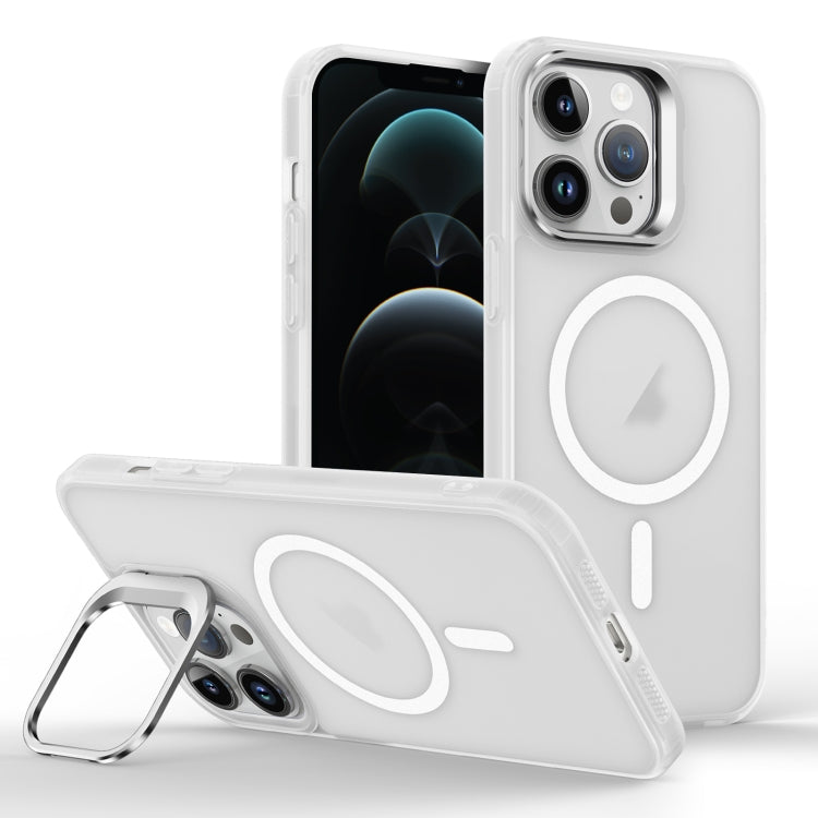 Skin Feel Lens Holder Magsafe Phone Case, For iPhone 12 Pro Max, For iPhone 12, For iPhone 12 Pro