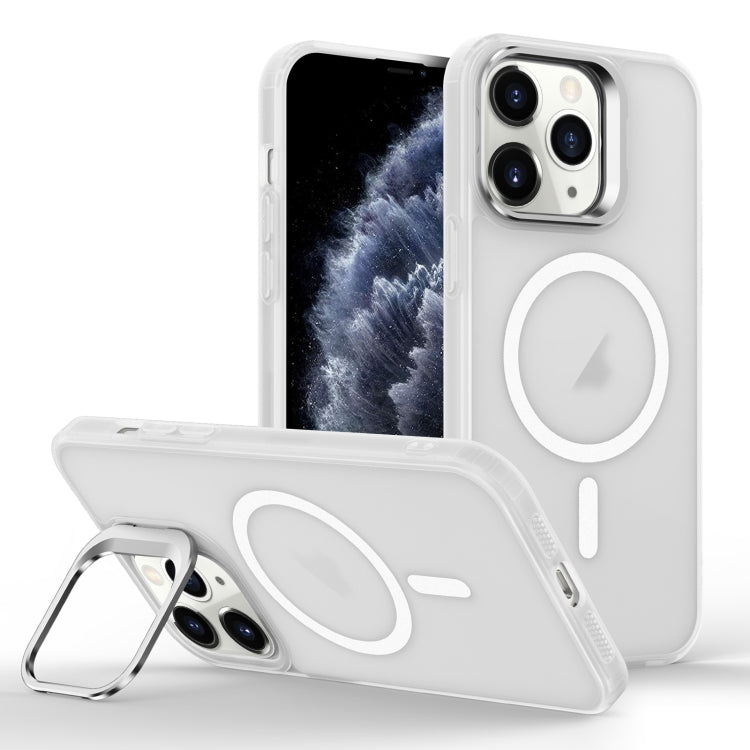 Skin Feel Lens Holder Magsafe Phone Case, For iPhone 12 mini, For iPhone 11 Pro Max, For iPhone 11