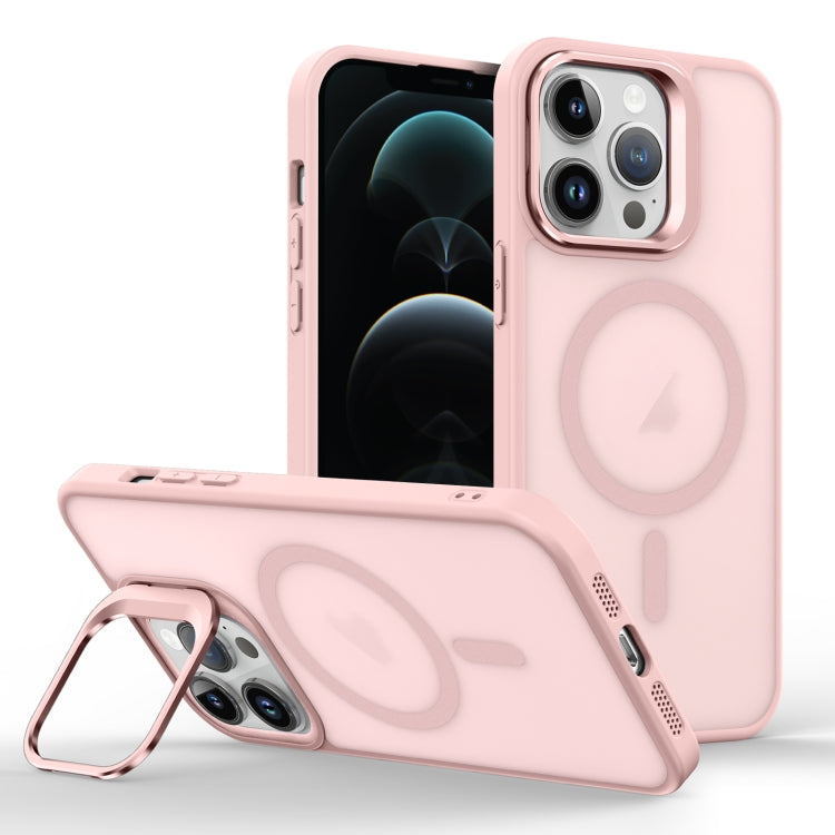 Skin Feel Lens Holder Magsafe Phone Case, For iPhone 12 Pro Max, For iPhone 12, For iPhone 12 Pro