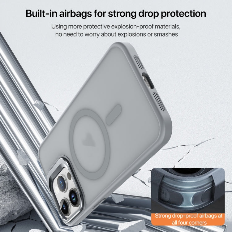 Skin Feel Lens Holder Magsafe Phone Case, For iPhone 15, For iPhone 14 Plus, For iPhone 14