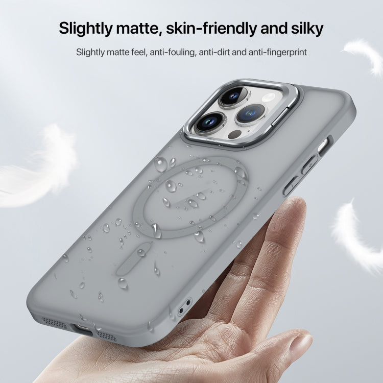 Skin Feel Lens Holder Magsafe Phone Case, For iPhone 14 Pro, For iPhone 14 Pro Max, For iPhone 13 Pro Max