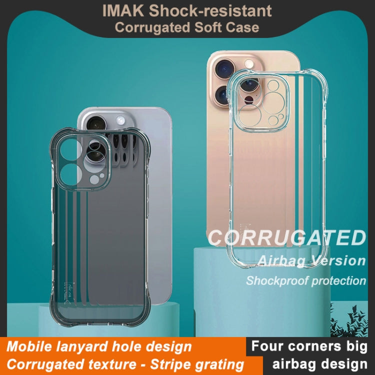 IMAK Corrugated Texture Airbag TPU Phone Case