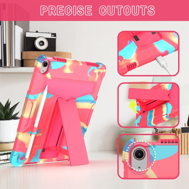 T Holder Robot Silicone Hybrid PC Tablet Case, For iPad Air 11 2026 / 2025 /  2024, For iPad Pro 11 2025 / 2024